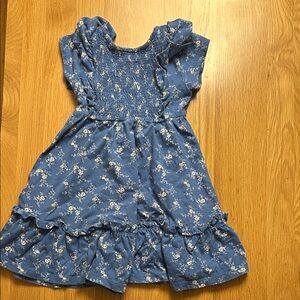 Polo by Ralph Lauren Blue Floral Casual Dress